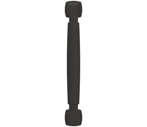 Amerock Cabinet Pull Matte Black 5-1/16 inch (128 mm) Center-to-Center Stature 1 Pack Drawer Pull Cabinet Handle Cabinet Hardware