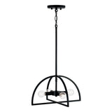 Capital Lighting 248841MB Lawson 4 Light Dual Mount Semi-Flush/Pendant Matte Black