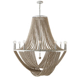 Capital Lighting 429501MS Kayla 12 Light Chandelier Mystic Sand