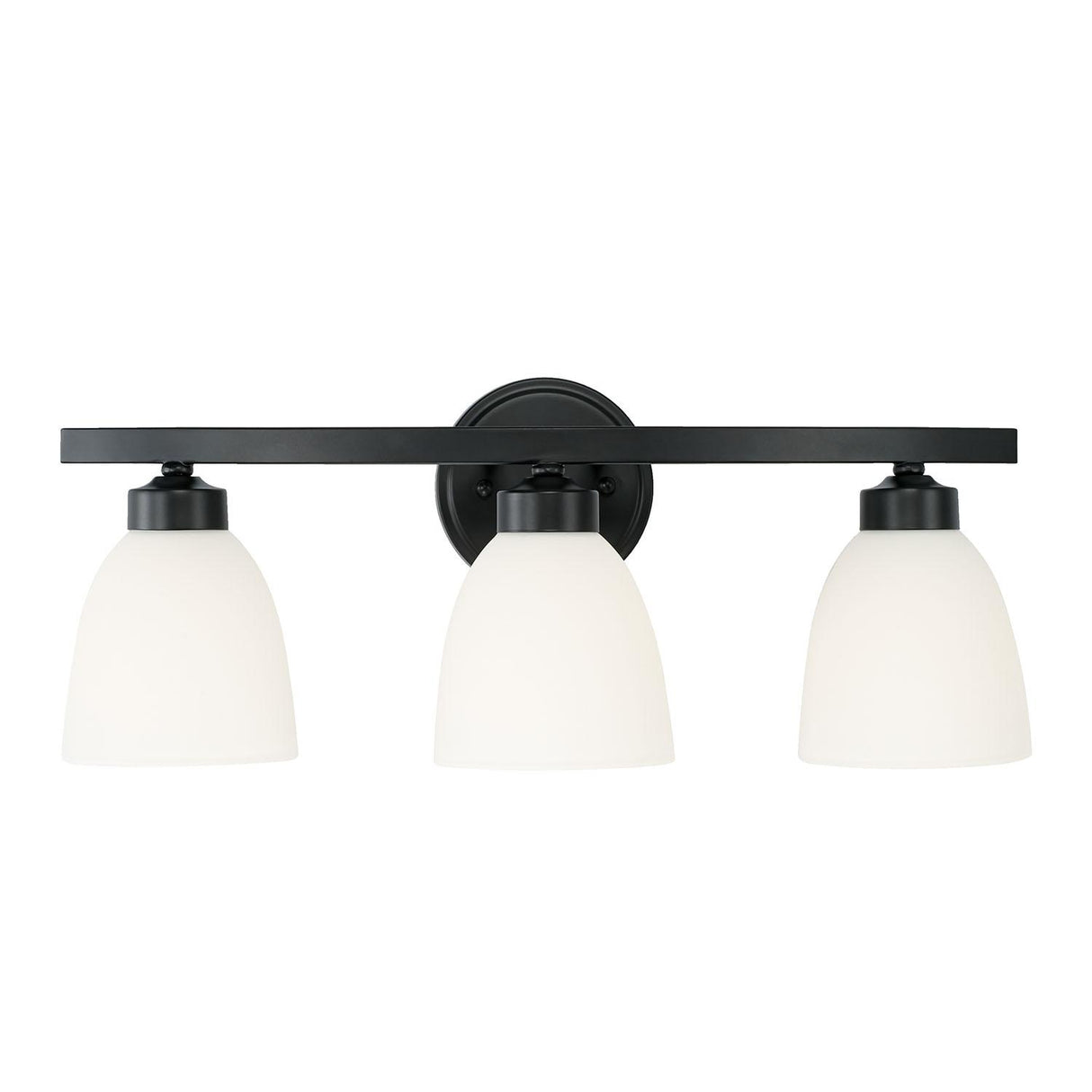 Capital Lighting 114331MB-333 Jameson 3 Light Vanity Matte Black