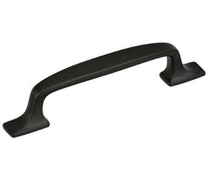 Amerock Cabinet Pull Black Bronze 3-3/4 inch (96 mm) Center to Center Highland Ridge 1 Pack Drawer Pull Drawer Handle Cabinet Hardware