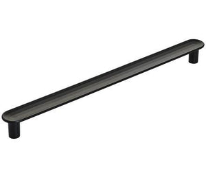 Amerock Cabinet Pull Matte Black 7-9/16 inch (192 mm) Center to Center Concentric 1 Pack Drawer Pull Drawer Handle Cabinet Hardware