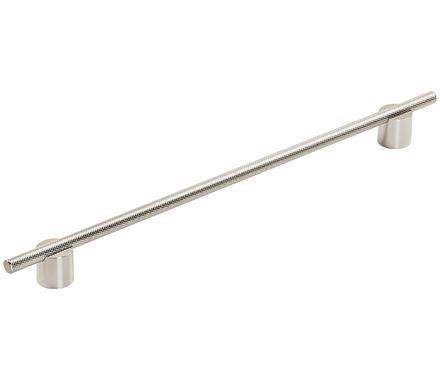 Amerock Cabinet Pull Polished Nickel 12-5/8 inch (320 mm) Center to Center Transcendent 1 Pack Drawer Pull Drawer Handle Cabinet Hardware