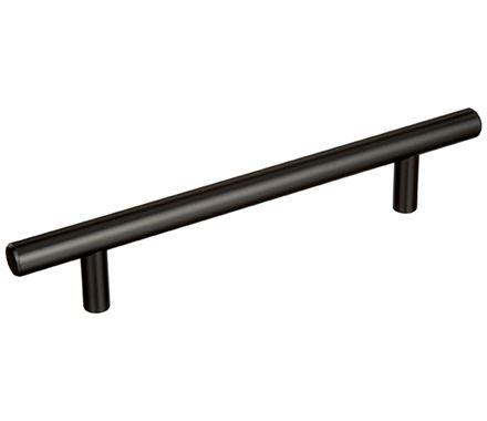 Amerock Cabinet Pull Black Bronze 5-1/16 inch (128 mm) Center to Center Bar Pulls 1 Pack Drawer Pull Drawer Handle Cabinet Hardware