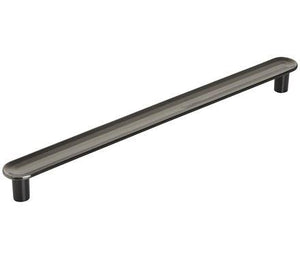 Amerock Cabinet Pull Gunmetal 7-9/16 inch (192 mm) Center to Center Concentric 1 Pack Drawer Pull Drawer Handle Cabinet Hardware