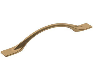 Amerock Cabinet Pull Champagne Bronze 5-1/16 inch (128 mm) Center-to-Center Uprise 1 Pack Drawer Pull Cabinet Handle Cabinet Hardware