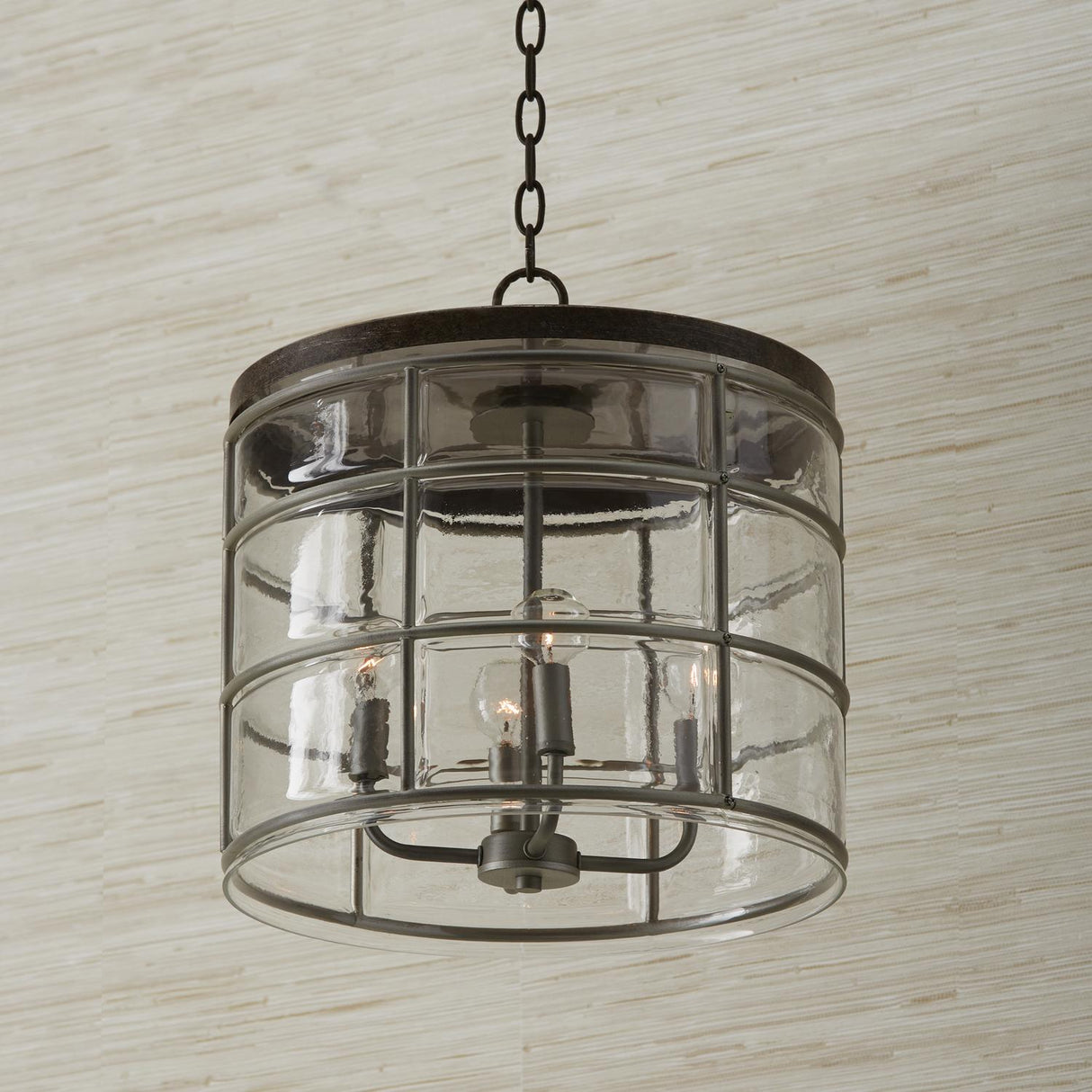 Capital Lighting 329441UG Colby 4 Light Pendant Urban Grey