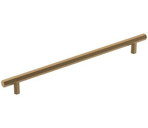 Amerock Cabinet Pull Champagne Bronze 10-1/16 inch (256 mm) Center-to-Center Caliber 1 Pack Drawer Pull Cabinet Handle Cabinet Hardware
