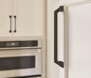Amerock Cabinet Pull Matte Black 8-13/16 inch (224 mm) Center-to-Center Exceed 1 Pack Drawer Pull Cabinet Handle Cabinet Hardware