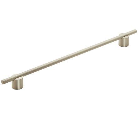 Amerock Cabinet Pull Silver Champagne 12-5/8 inch (320 mm) Center to Center Transcendent 1 Pack Drawer Pull Drawer Handle Cabinet Hardware