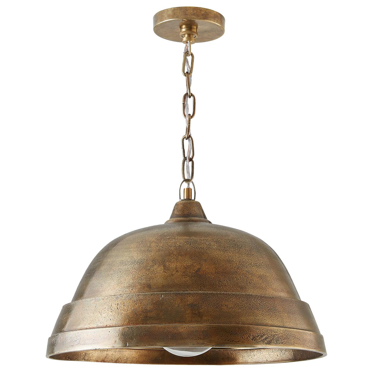 Capital Lighting 330311XB Sedona 1 Light Pendant Oxidized Brass