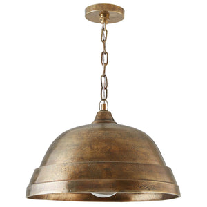 Capital Lighting 330311XB Sedona 1 Light Pendant Oxidized Brass