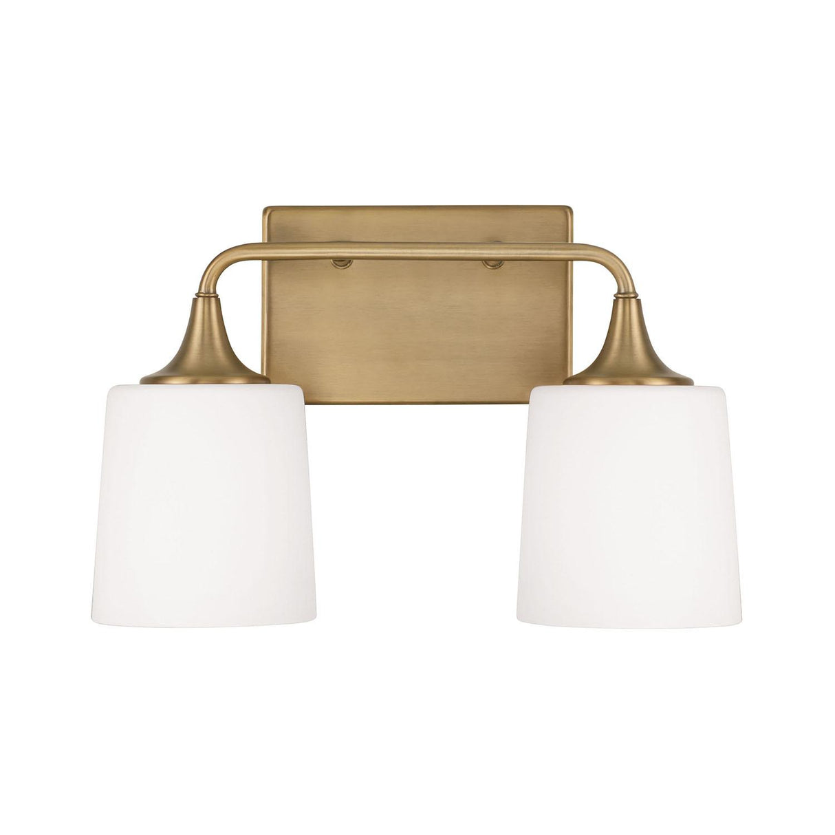Capital Lighting 148921AD-541 Presley 2 Light Vanity Aged Brass