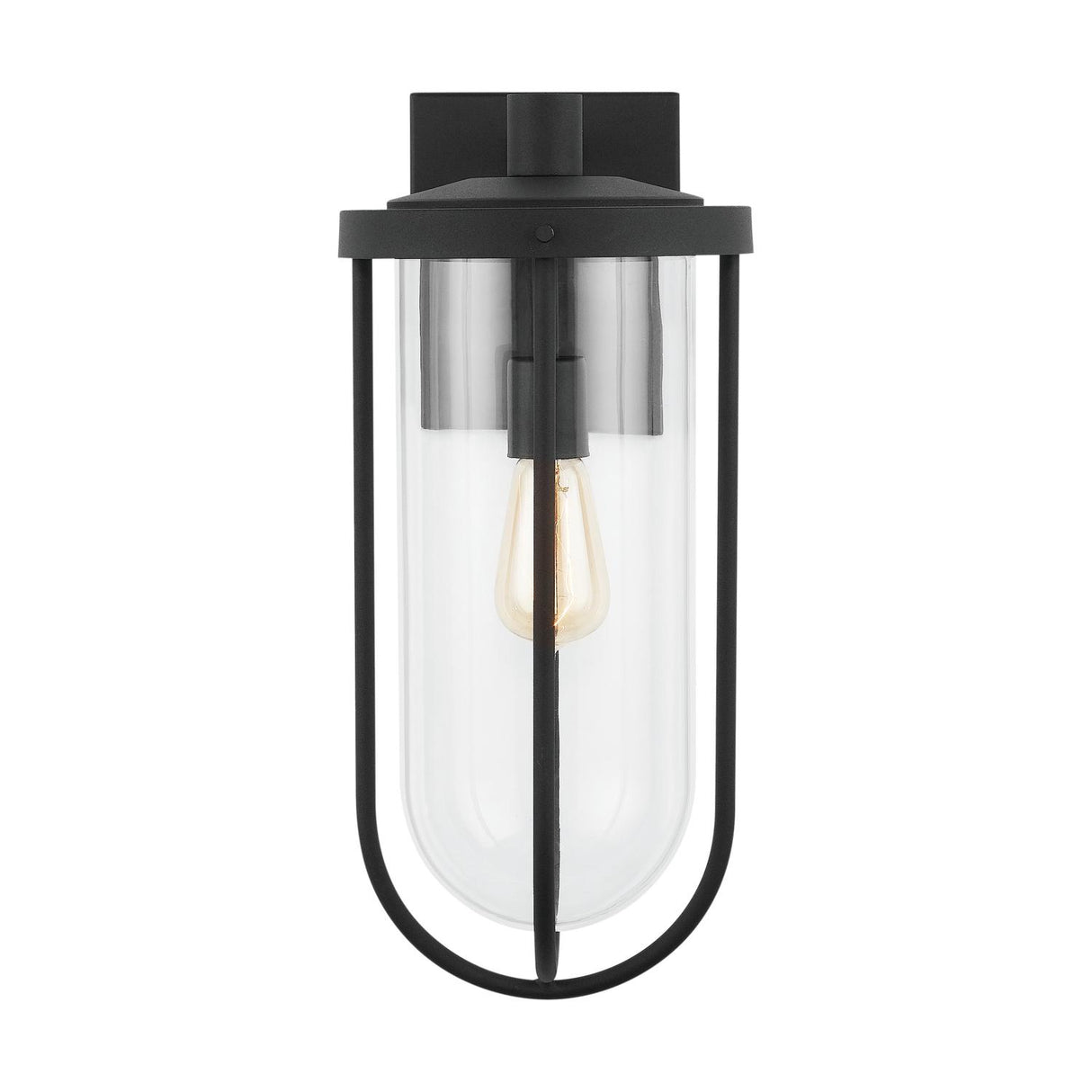 Capital Lighting 934212BK Corbin 1-Light Wall Mount Black