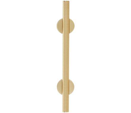 Amerock Cabinet Pull Matte Gold 3-3/4 inch (96 mm) Center to Center Transcendent 1 Pack Drawer Pull Drawer Handle Cabinet Hardware