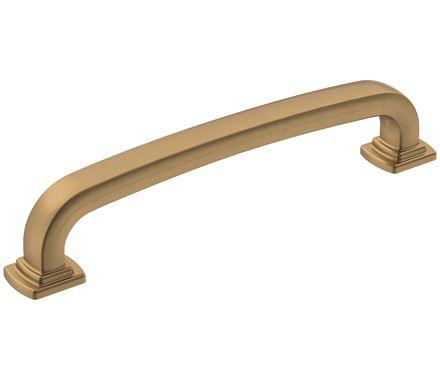 Amerock Cabinet Pull Champagne Bronze 5-1/16 inch (128 mm) Center-to-Center Surpass 1 Pack Drawer Pull Cabinet Handle Cabinet Hardware