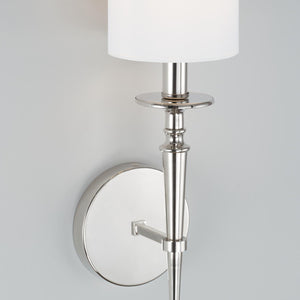 Capital Lighting 642611PN-701 Abbie 1 Light Sconce Polished Nickel