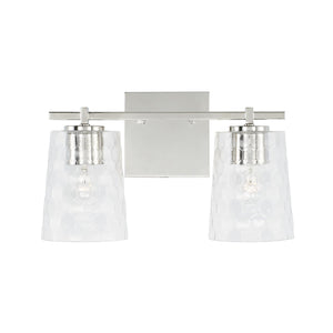 Capital Lighting 143521PN-517 Burke 2 Light Vanity Polished Nickel