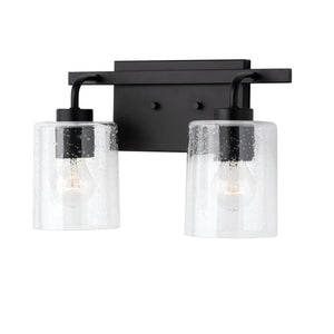 Capital Lighting 128521MB-449 Greyson 2 Light Vanity Matte Black