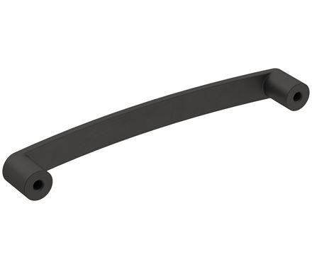 Amerock Cabinet Pull Matte Black 5-1/16 inch (128 mm) Center-to-Center Rift 1 Pack Drawer Pull Cabinet Handle Cabinet Hardware
