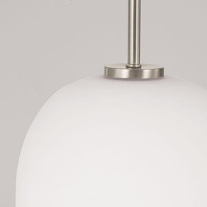 Capital Lighting 348811BN Lawson 1 Light Pendant Brushed Nickel