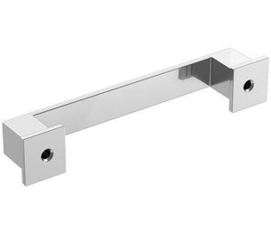 Amerock Cabinet Pull Polished Chrome 3-3/4 inch (96 mm) Center-to-Center Appoint 1 Pack Drawer Pull Cabinet Handle Cabinet Hardware
