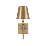 Capital Lighting 649711AD-708 Whitney 1 Light Sconce Aged Brass