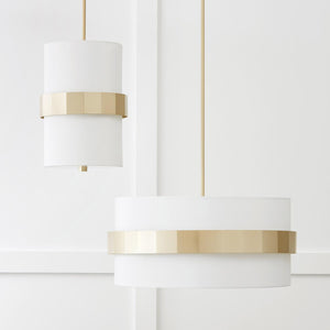 Capital Lighting 346241SF Sutton 4 Light Pendant Soft Gold