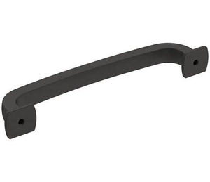 Amerock Cabinet Pull Matte Black 5-1/16 inch (128 mm) Center-to-Center Surpass 1 Pack Drawer Pull Cabinet Handle Cabinet Hardware