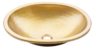 Thompson Traders Huacana Antique Satin Gold Huacana 2OASG Antique Satin Gold
(Hammered)