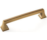 Amerock Cabinet Pull Gilded Bronze 5-1/16 inch (128 mm) Center to Center Mulholland 1 Pack Drawer Pull Drawer Handle Cabinet Hardware