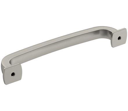 Amerock Cabinet Pull Satin Nickel 5-1/16 inch (128 mm) Center-to-Center Surpass 1 Pack Drawer Pull Cabinet Handle Cabinet Hardware
