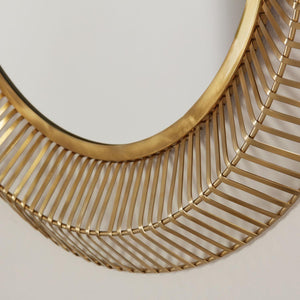 Capital Lighting 734006MM Mirror Metal Frame Mirror Matte Gold