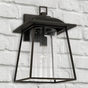 Capital Lighting 943613OZ Durham 1 Light Outdoor Wall Lantern Oiled Bronze