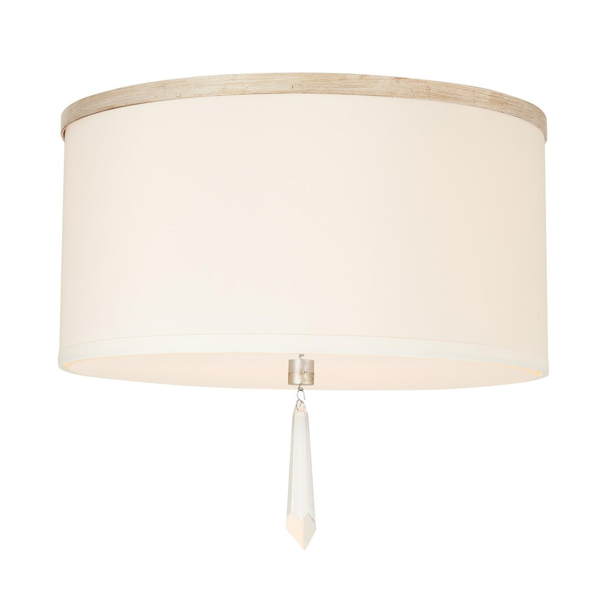 Capital Lighting 237031WG Gwyneth 3 Light Flush Mount Winter Gold