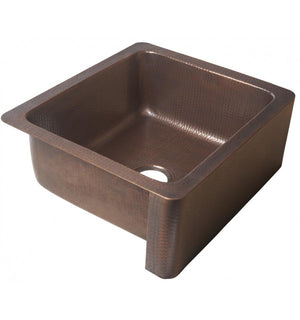 Thompson Traders Petit Lucca Antique Copper Kitchen Sink Quiroga KSA-2522AH Antique Copper
(Hammered)