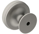 Amerock Cabinet Knob Satin Nickel 1-1/4 inch (32 mm) Diameter Renown 1 Pack Drawer Knob Cabinet Hardware