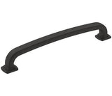 Amerock Cabinet Pull Matte Black 6-5/16 inch (160 mm) Center-to-Center Surpass 1 Pack Drawer Pull Cabinet Handle Cabinet Hardware