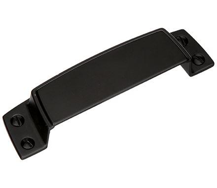 Amerock Cabinet Cup Pull Black Bronze 3-1/2 inch (89 mm) Center to Center Highland Ridge 1 Pack Drawer Pull Drawer Handle Cabinet Hardware
