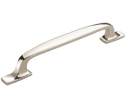 Amerock Appliance Pull Polished Nickel 8 inch (203 mm) Center to Center Highland Ridge 1 Pack Drawer Pull Drawer Handle Cabinet Hardware