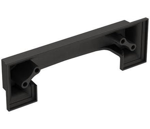 Amerock Cabinet Cup Pull Matte Black 3 inch & 3-3/4 inch (76mm & 96 mm) Center-to-Center Appoint 1 Pack Drawer Pull Cabinet Handle Cabinet Hardware