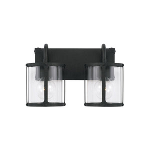 Capital Lighting 144921BI-527 Brennen 2 Light Vanity Black Iron