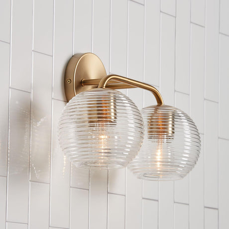 Capital Lighting 149921MA-544 Dolan 2 Light Vanity Matte Brass