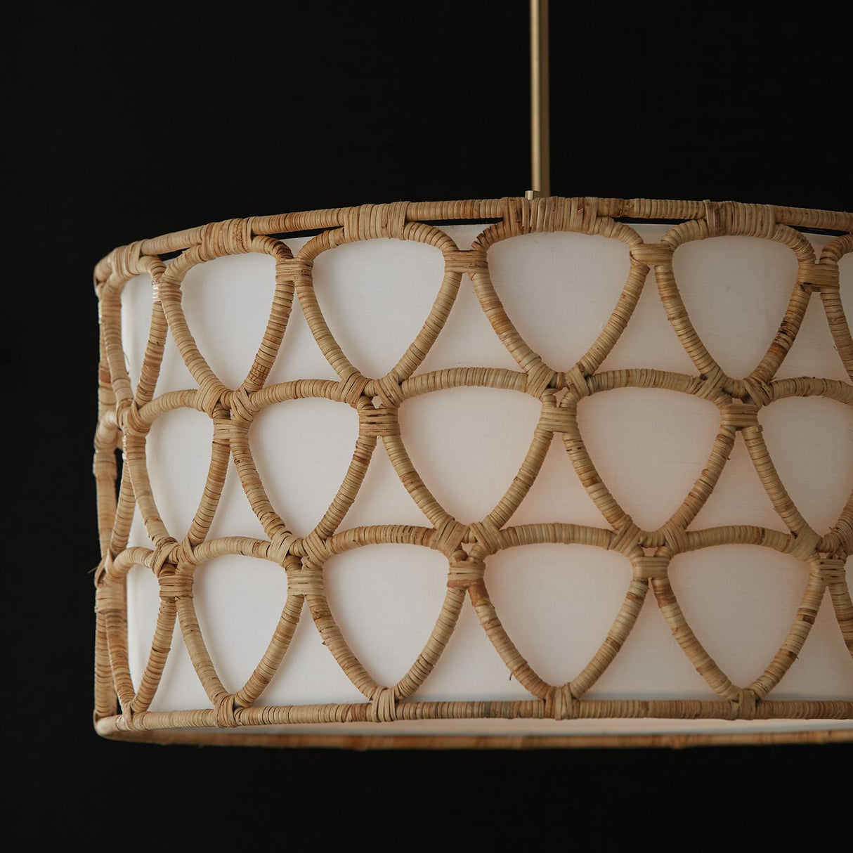 Capital Lighting 347241MA Tulum 4 Light Pendant Matte Brass