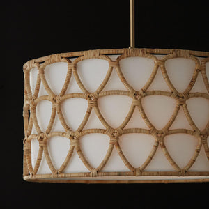 Capital Lighting 347241MA Tulum 4 Light Pendant Matte Brass