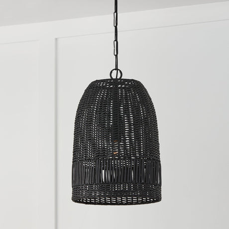 Capital Lighting 347512MB Naomi 1 Light Pendant Matte Black