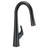 Gerber D454419 Chrome Vaughn Single Handle Pull-down Kitchen Faucet