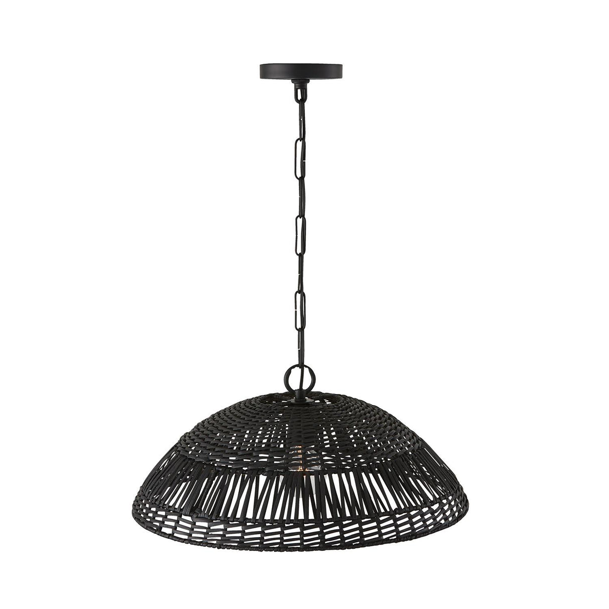 Capital Lighting 347511MB Naomi 1 Light Pendant Matte Black