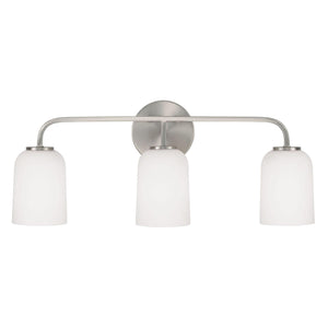 Capital Lighting 148831BN-542 Lawson 3 Light Vanity Brushed Nickel