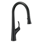Gerber D454422BS Satin Black Antioch Single Handle Pull-down Kitchen Faucet